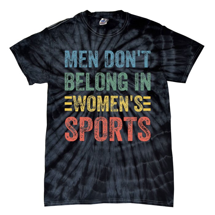 Me.N Dont Belong In Sports Tie-Dye T-Shirt