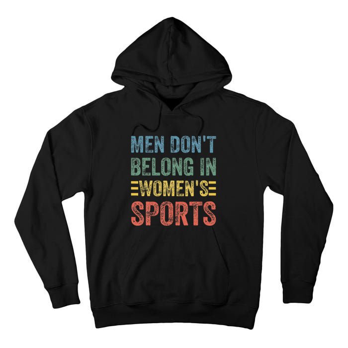 Me.N Dont Belong In Sports Tall Hoodie