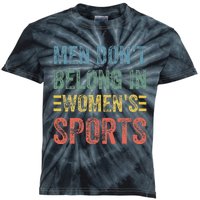 Me.N Dont Belong In Sports Kids Tie-Dye T-Shirt