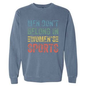 Me.N Dont Belong In Sports Garment-Dyed Sweatshirt