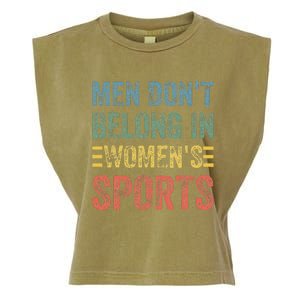 Me.N Dont Belong In Sports Garment-Dyed Women's Muscle Tee