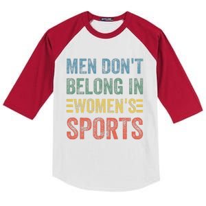 Me.N Dont Belong In Sports Kids Colorblock Raglan Jersey