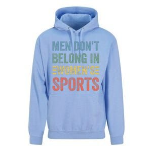 Me.N Dont Belong In Sports Unisex Surf Hoodie