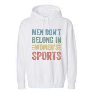 Me.N Dont Belong In Sports Garment-Dyed Fleece Hoodie