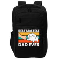 Maltese Dad Best Maltese Dad Ever Impact Tech Backpack