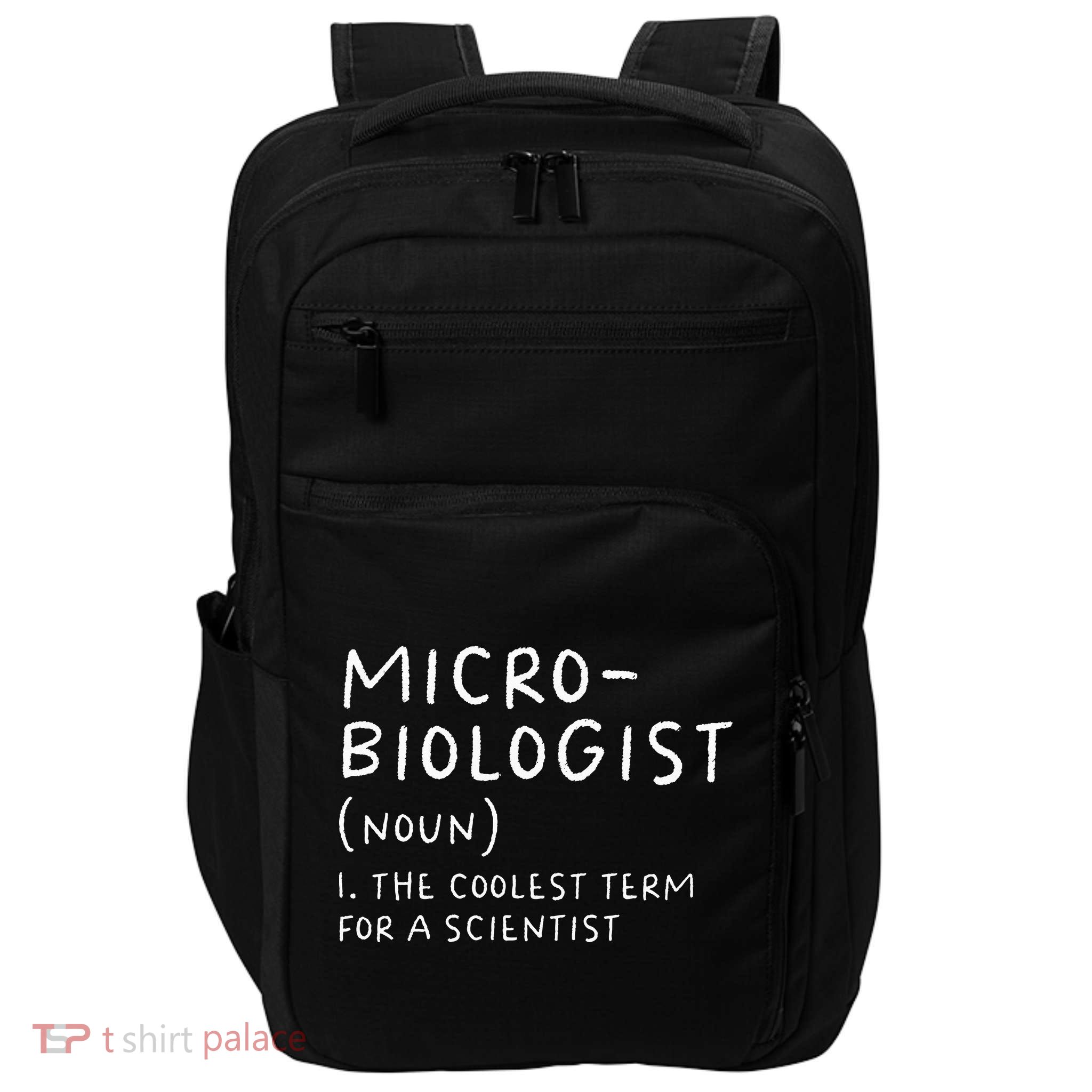 Microbiologist Definition Biology Scientist Science Teacher Impact Tech Backpack