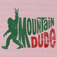 Mountain Dude Bigfoot Sasquatch Rock On 25L Jumbo Tote