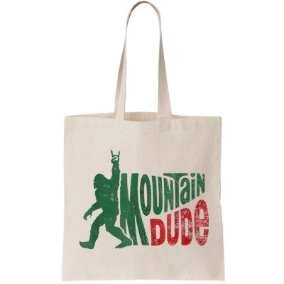 Mountain Dude Bigfoot Sasquatch Rock On Bag