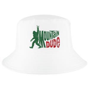 Mountain Dude Bigfoot Sasquatch Rock On Cool Comfort Performance Bucket Hat