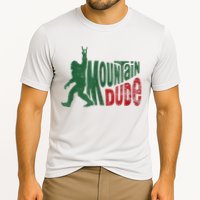 Mountain Dude Bigfoot Sasquatch Rock On Performance Shirt