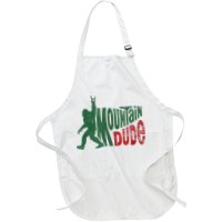 Mountain Dude Bigfoot Sasquatch Rock On Apron