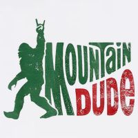 Mountain Dude Bigfoot Sasquatch Rock On Bucket Hat