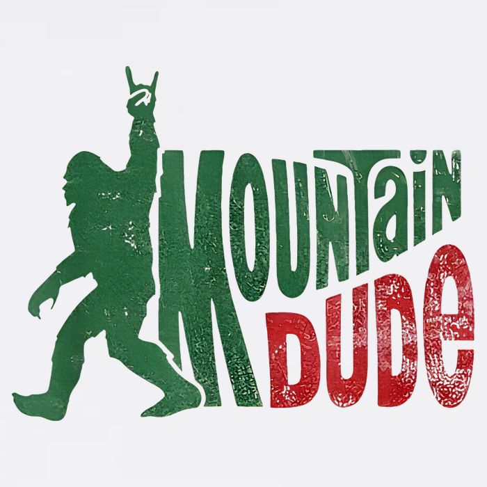 Mountain Dude Bigfoot Sasquatch Rock On Bucket Hat