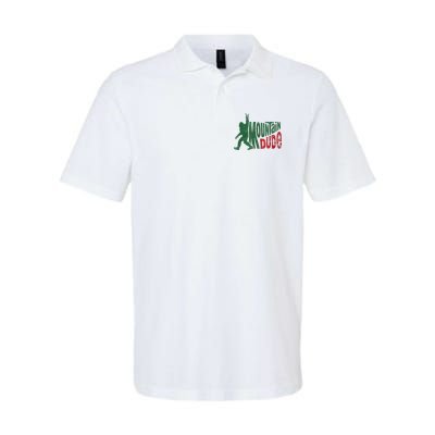 Mountain Dude Bigfoot Sasquatch Rock On Polo