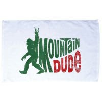 Mountain Dude Bigfoot Sasquatch Rock On Microfiber Hand Towel