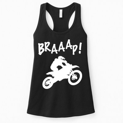 Motocross Dirt Bike Braaap Gift Womens Tank Top