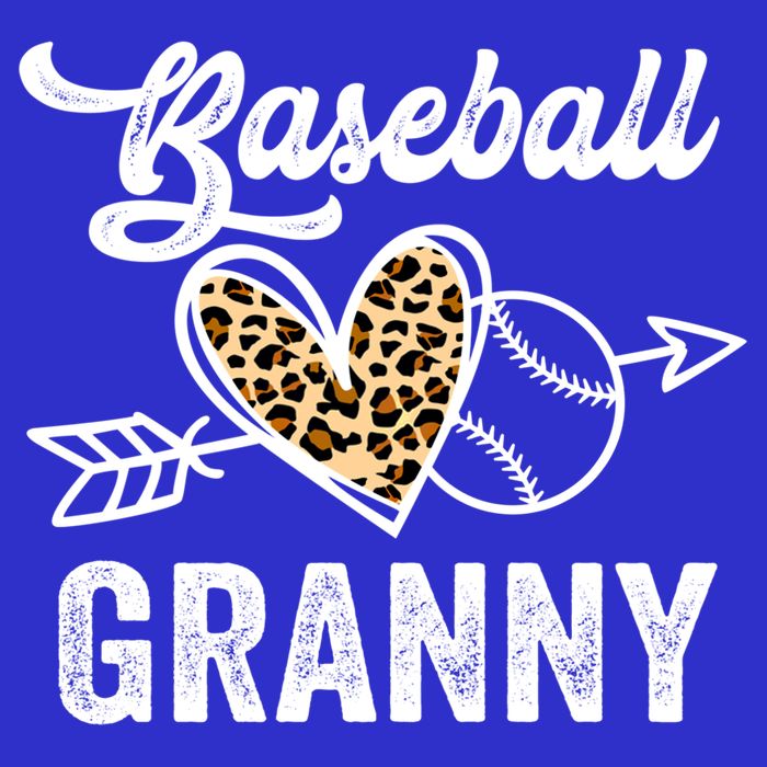 Mothers Day Baseball Granny Leopard Gift Baby Bodysuit