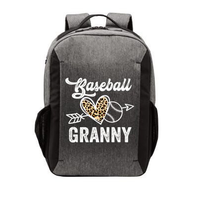 Mothers Day Baseball Granny Leopard Gift Vector Backpack