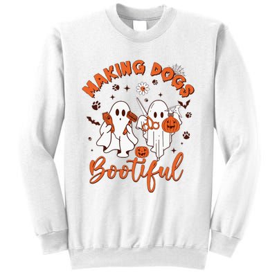 Making Dogs Bootiful Halloween Sweatshirt