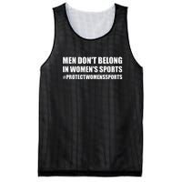 Men Dont Belong In Womens Sports | Protect Womens Sports | Riley Gaines Mesh Reversible Basketball Jersey Tank