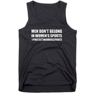 Men Dont Belong In Womens Sports | Protect Womens Sports | Riley Gaines Tank Top