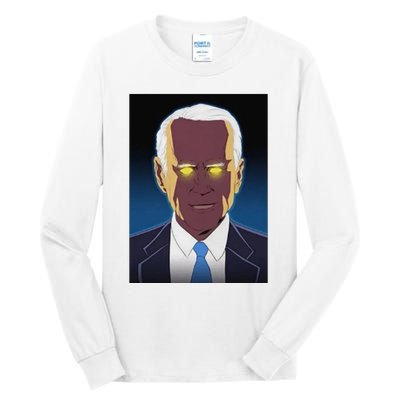 Meme Dark Brandon Shirt Dark Maga Biden Dark Brandon Tall Long Sleeve T-Shirt