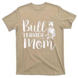 Mothers Day Bull Terrier Mom Tees Dog Lover Gifts Premium T-Shirt