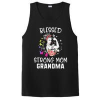 MotherS Day Blessed Strong Mom Grandma Strong Women Gift PosiCharge Competitor Tank