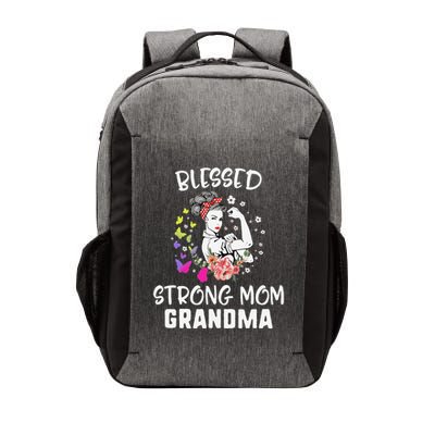 MotherS Day Blessed Strong Mom Grandma Strong Women Gift Vector Backpack