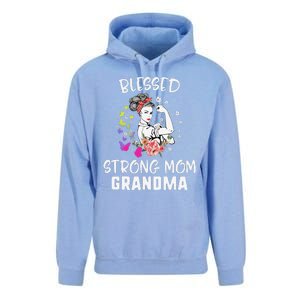 MotherS Day Blessed Strong Mom Grandma Strong Women Gift Unisex Surf Hoodie