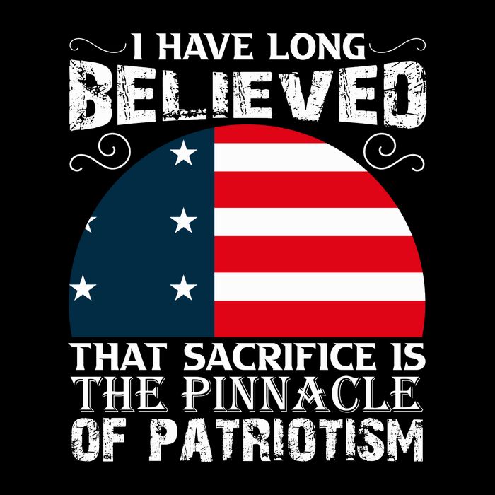 Memorial Day Believed That The Pinnacle Of Patriotism Gift 16 in Basic Backpack