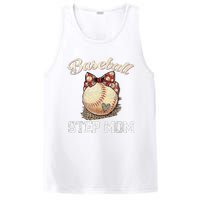 Mother's Day Baseball Step Mom Leopard Softball Gifts PosiCharge Competitor Tank