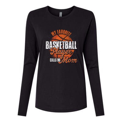 Mothers Day Basketball Fan Basketball Player Mom Basketball Meaningful Gift Womens Cotton Relaxed Long Sleeve T-Shirt