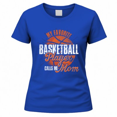 Mothers Day Basketball Fan Basketball Player Mom Basketball Meaningful Gift Women's T-Shirt