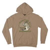 Me.N DonT Be A Dumb Bass Fishing American Flag Vintage Hoodie