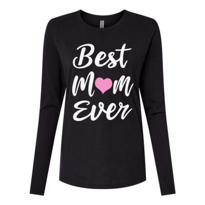 Mothers Day Best Mom Ever Gifts From Daughter Son Mom Womens Cotton Relaxed Long Sleeve T-Shirt