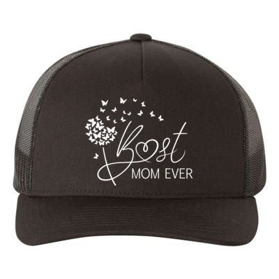 Mothers Day Best Mom Ever Gifts From Daughter Son Mom Yupoong Adult 5-Panel Trucker Hat