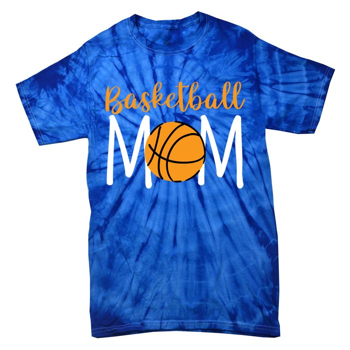 Mother's Day Baller Mommy Sport Lover Basketball Mom Gift Tie-Dye T-Shirt