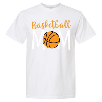 Mother's Day Baller Mommy Sport Lover Basketball Mom Gift Garment-Dyed Heavyweight T-Shirt