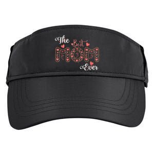 Mothers Day Best Mom Ever From Daughter Son Mom Adult Drive Performance Visor