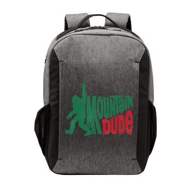 Mountain Dude Bigfoot Sasquatch Hiking Funny Vector Backpack