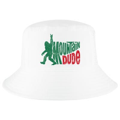 Mountain Dude Bigfoot Sasquatch Hiking Funny Cool Comfort Performance Bucket Hat