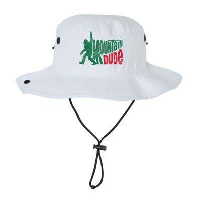 Mountain Dude Bigfoot Sasquatch Hiking Funny Bucket Hat