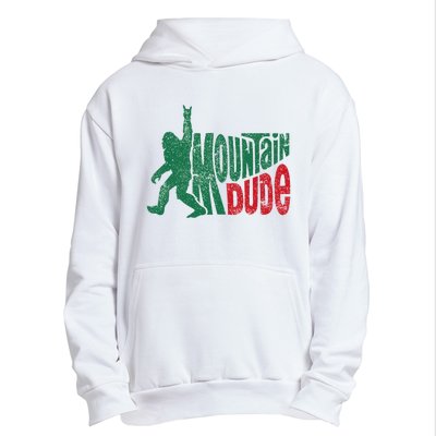 Mountain Dude Bigfoot Sasquatch Hiking Funny Urban Pullover Hoodie