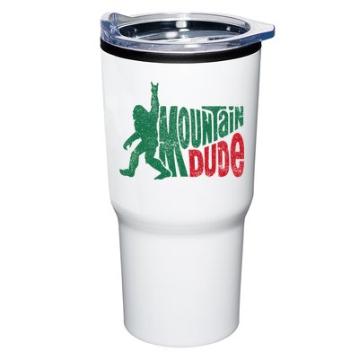 Mountain Dude Bigfoot Sasquatch Hiking Funny Tumbler