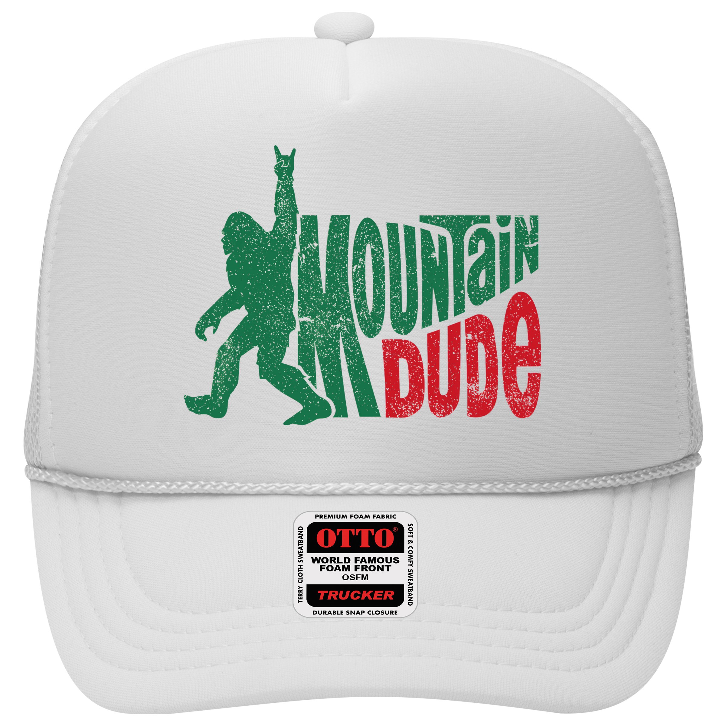 Mountain Dude Bigfoot Sasquatch Hiking Funny Hat