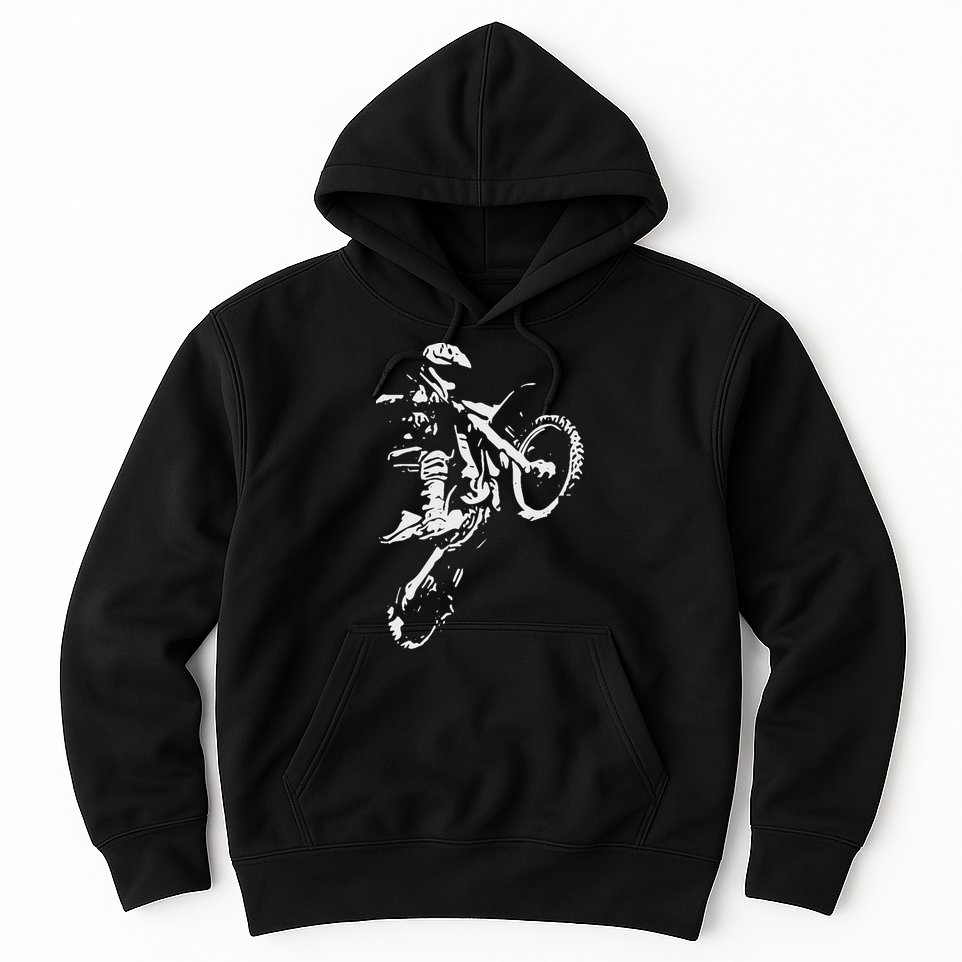 Motocross Dirt Bike Hoodie