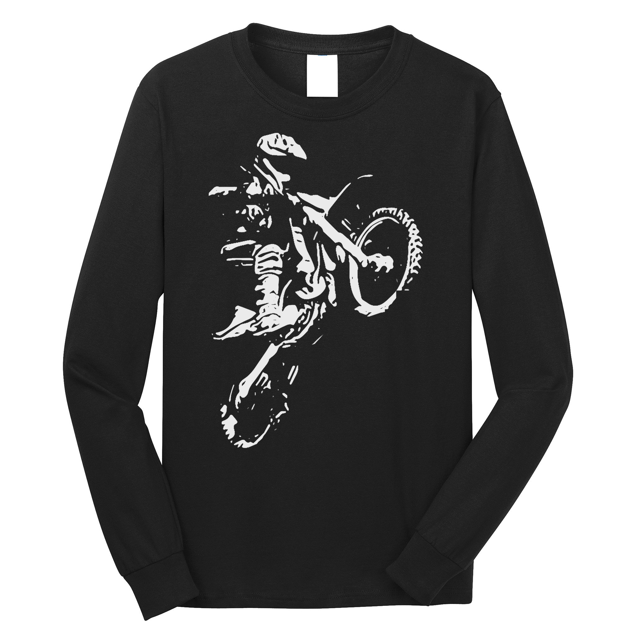 Motocross Dirt Bike Long Sleeve Shirt