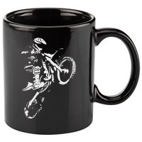 Motocross Dirt Bike 11oz C Handle Ceramic Mug