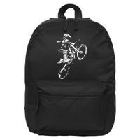 Motocross Dirt Bike 16 in Basic Backpack